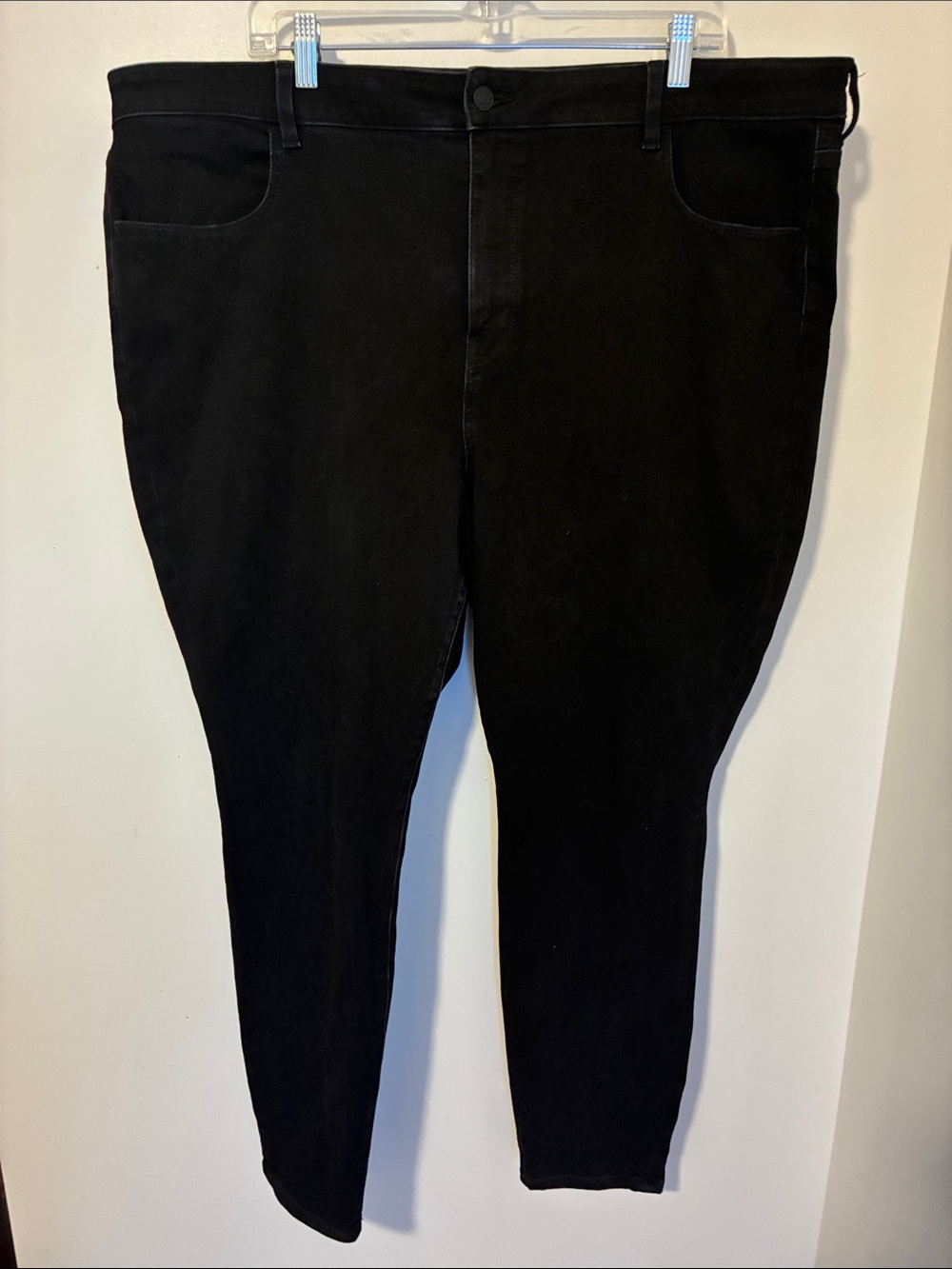 American Eagle Dream Stretch High Rise Jeggings Black Jeans 22 Regular 22R